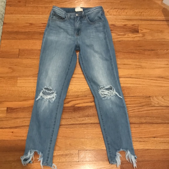 L’AGENCE Women’s Ripped Ankle Jeans Size 25 - Picture 13 of 14
